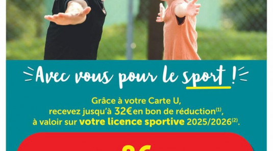Coupon Sport (Super U Couëron)
